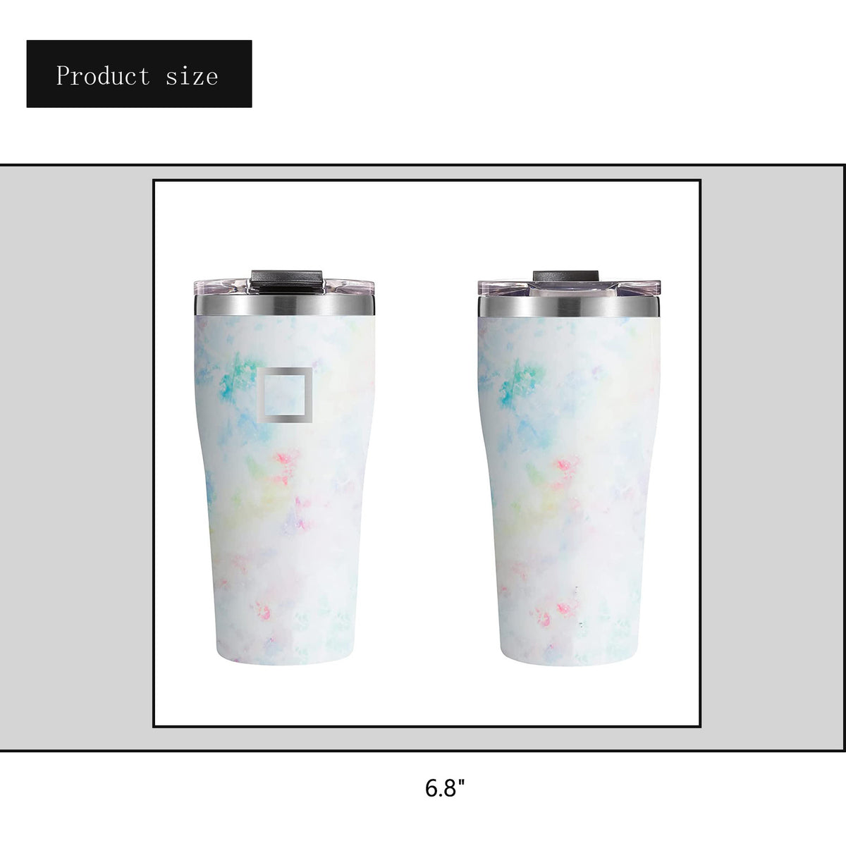 20 Oz Vacuum Insulated Stainless Steel Bottle R100285