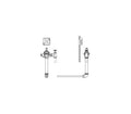 Concealed Hardwire Flush Electronics J858281