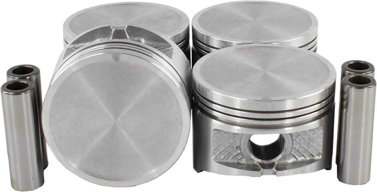Oversize Piston Set for Nissan D21 Pickup 2.4L KA24E Pack of 2 U730612