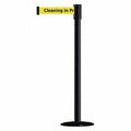 Slimline Post Basic Steel Black P22608