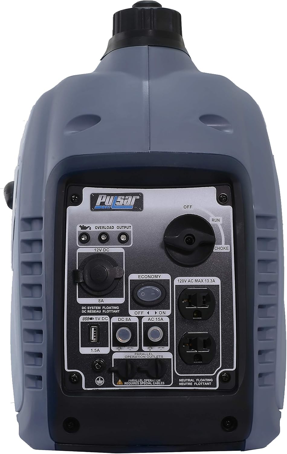 2,300W Portable Gas-Powered Inverter Generator with USB Outlet O96048