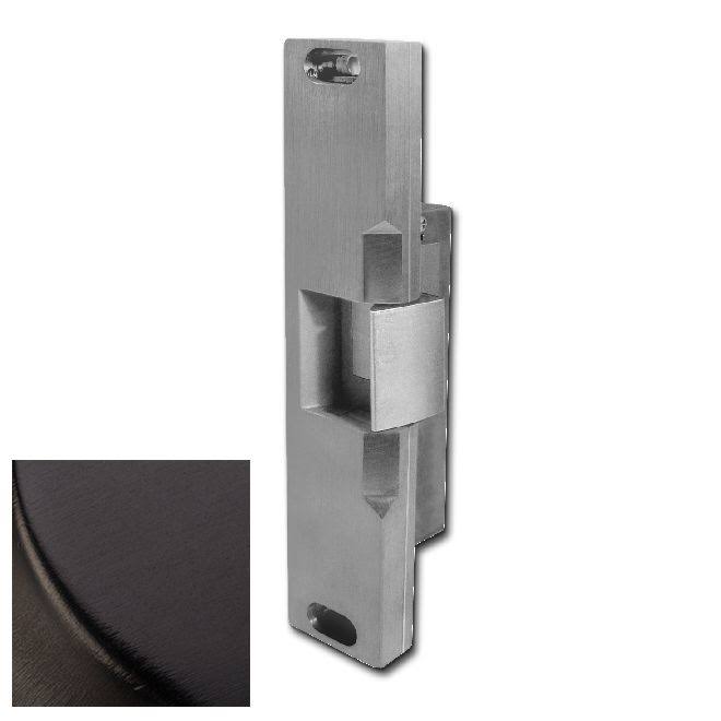 Oil Rubbed Bronze Electric Strike with Latchbolt and Locking Cam Monitor J6550