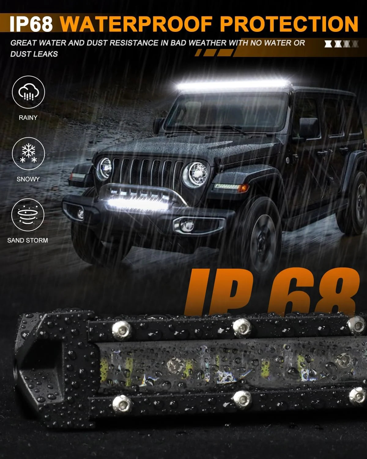 43 inch LED Light Bar 30000 LM Off Road Light Bar Q40637