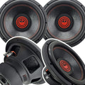 Pair of 12 Inch 4000 Watt Car Audio Subwoofer with 4 Ohm DVC Y128119