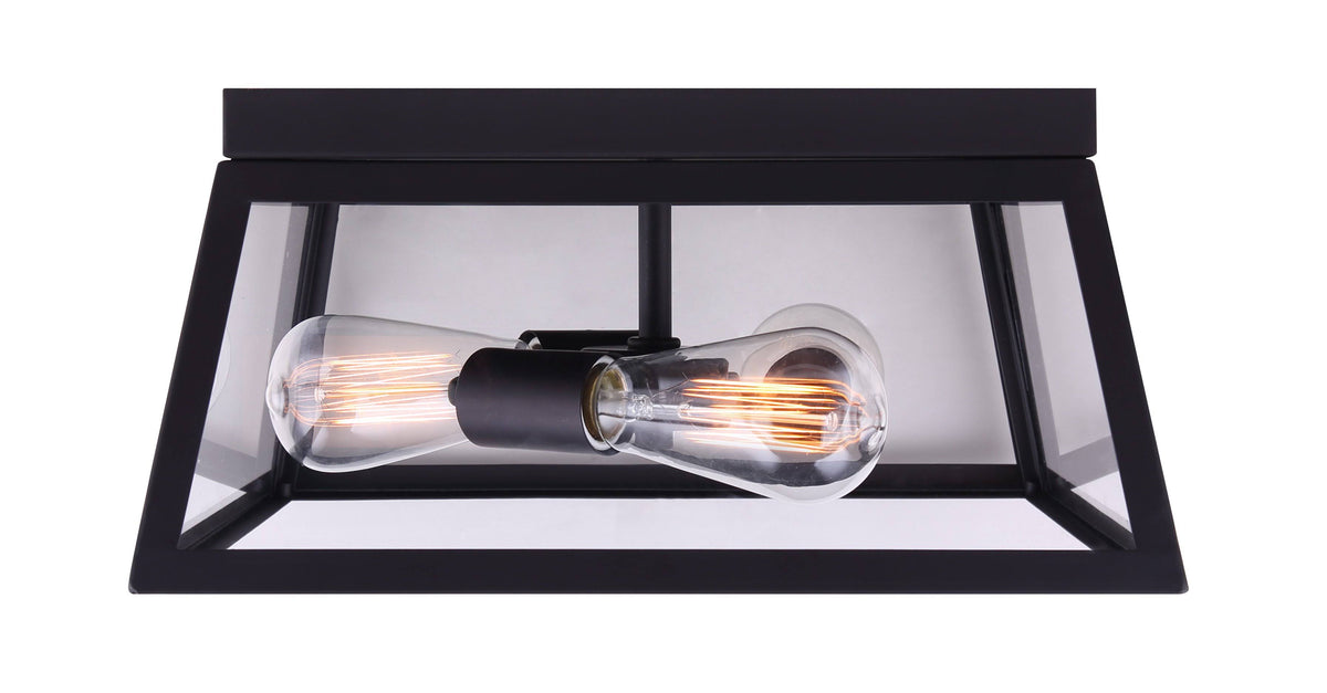 Oil Rubbed Bronze 3 Light Flushmount U315