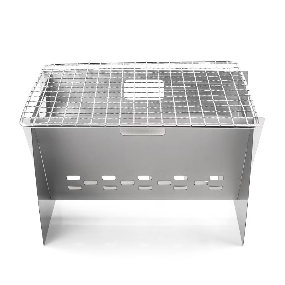 Stainless Steel Wood Burning Stove with Grill Plate J5115