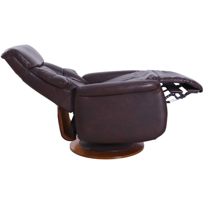 Espresso Air Leather Recliner P701006