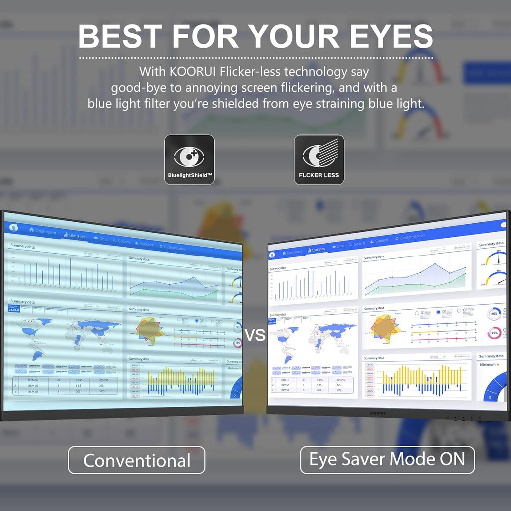 24 Inch FHD 1080p IPS 75Hz Monitor with HDMI/VGA N30640