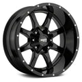 Gloss Black 18x10 8x165.1 -24mm Wheel U4511