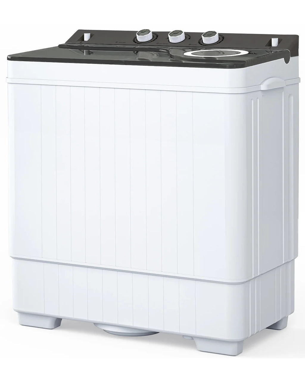 White & Grey Semi-automatic Twin Tub Washing Machine E2444