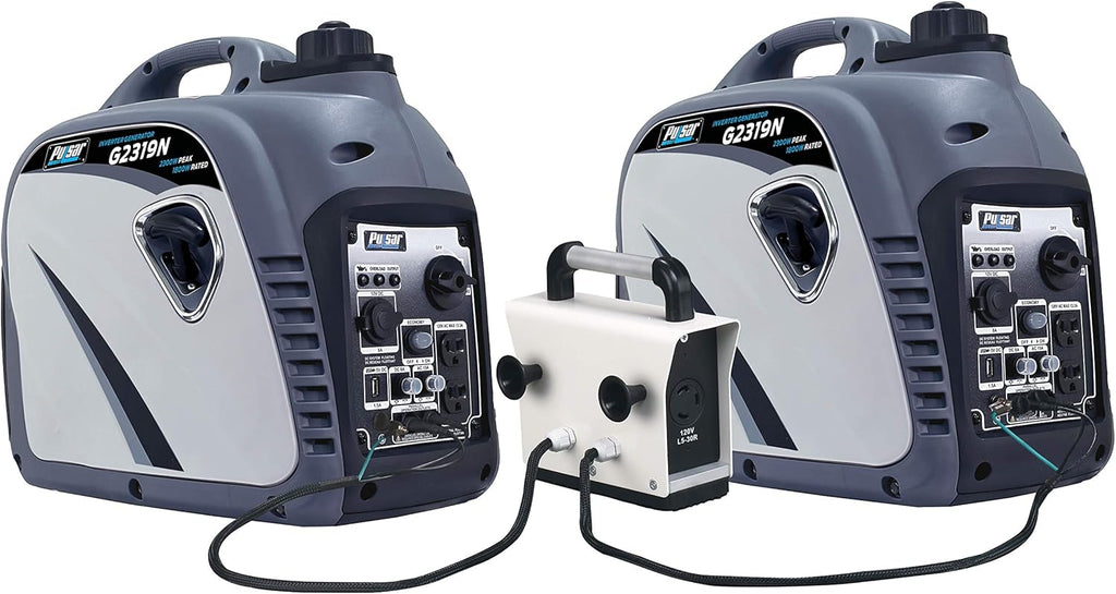 2,300W Portable Gas-Powered Inverter Generator with USB Outlet O96048