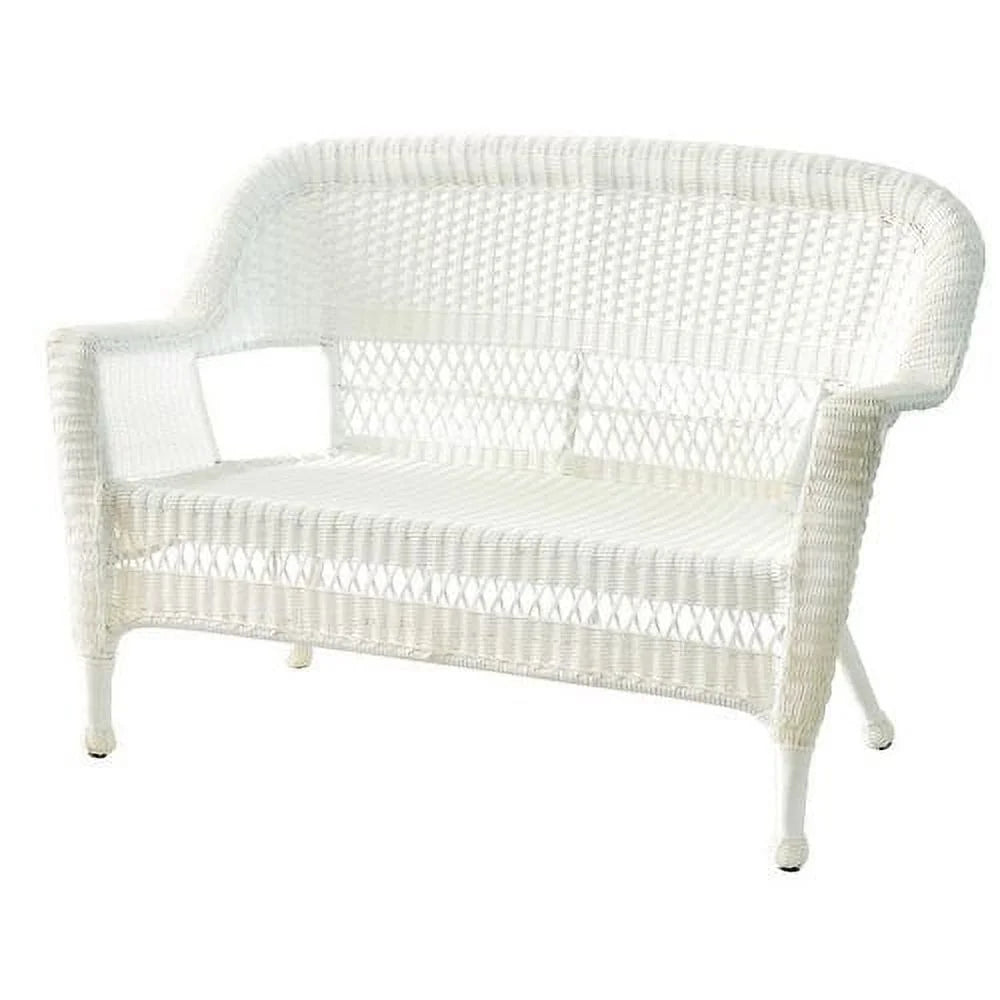 Espresso Wicker Patio Love Seat S99134