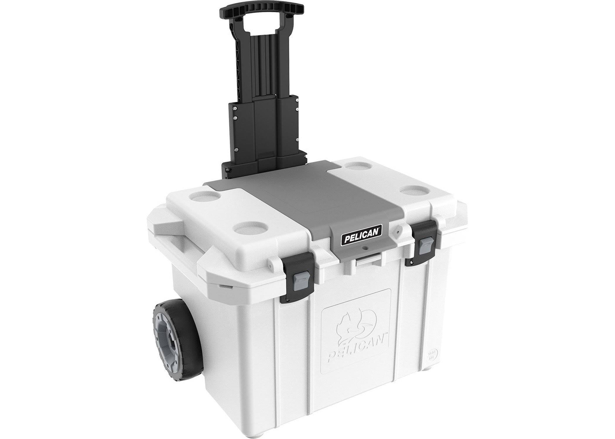 White 80qt Wheeled Cooler I735