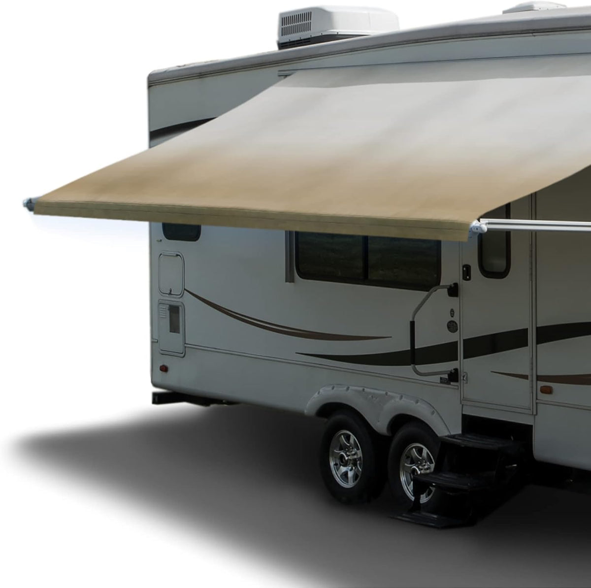 21 Foot RV Awning Fabric Replacement, Tan/Camel O899826