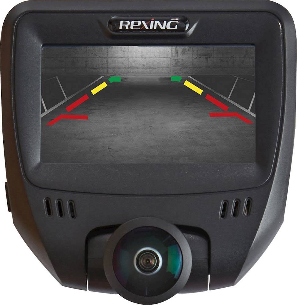Black Front and Rear Dash Cam P8563