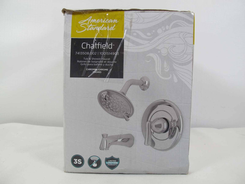 Single-Handle 3-Spray Tub and Shower Faucet Chrome X924