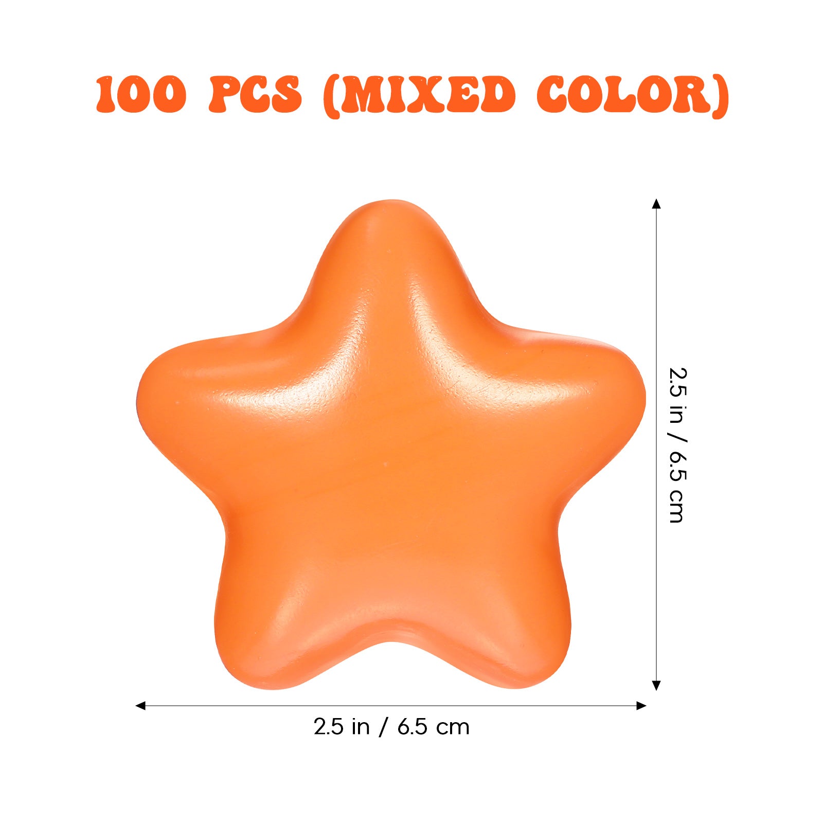 100pcs Star Shaped Ocean Balls Swimming Toys T973772