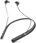 Black Bluetooth Neckband Headphones with Magnetic Earbuds S284958